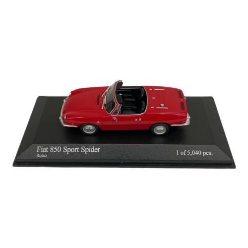 minichamps 1/43 モデルカー Fiat850 sport spider