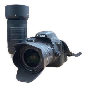 Nikon (ニコン) デジタル一眼レフカメラ ダブルズームキット D5600 2416万画素（有効画素） 専用電池 SDXCカード対応 100-25600 2132506