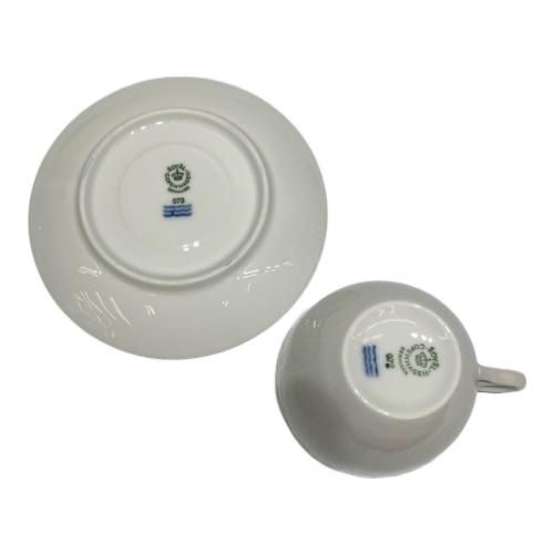 ROYAL COPENHAGEN (ロイヤル・コペンハーゲン) カップ&ソーサー ホワイトフルーテッド ハーフレース 2Pセット