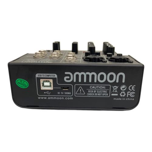 ammoon オーディインターフェイス ミキサー AGM04