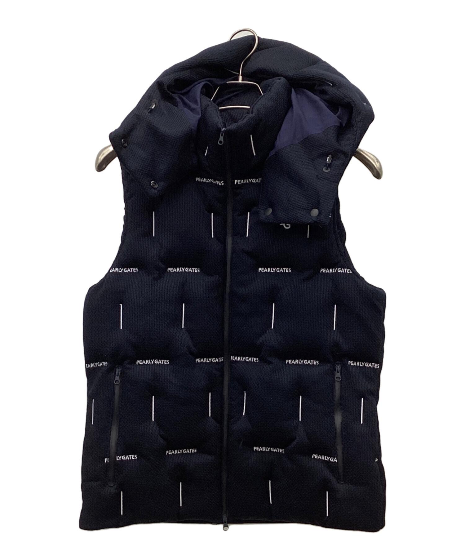 パーリーゲイツ PEARLY GATES クォーターリバー 布帛ベスト レディス PEARLY GATES (パーリーゲイツ) ゴルフウェア(トップス) メンズ SIZE L