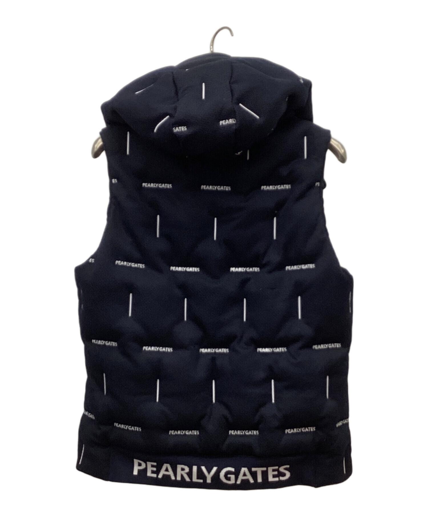 パーリーゲイツ PEARLY GATES クォーターリバー 布帛ベスト レディス PEARLY GATES (パーリーゲイツ) ゴルフウェア(トップス) メンズ SIZE L