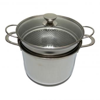 丸山 (マルヤマ) 三層鋼 パスタポット 23cm