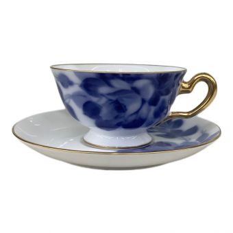 大倉陶園 (オオクラトウエン) カップ&ソーサー ブルーローズ(8011)