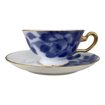 大倉陶園 (オオクラトウエン) カップ&ソーサー ブルーローズ(8011)