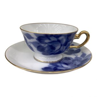 大倉陶園 (オオクラトウエン) カップ&ソーサー ブルーローズ(8011)