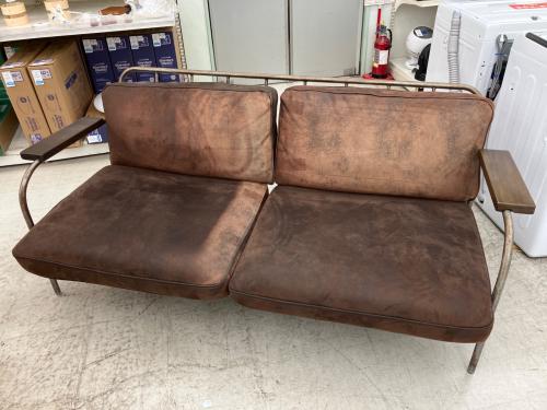 journal standard Furniture (ジャーナルスタンダードファニチャー) 3人掛けソファー LAVAL SOFA ダメージ加工