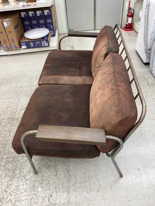 journal standard Furniture (ジャーナルスタンダードファニチャー) 3人掛けソファー LAVAL SOFA ダメージ加工