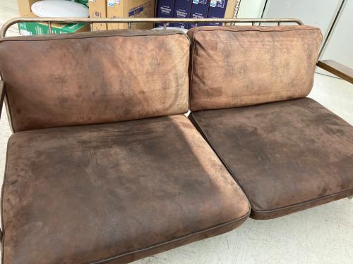 journal standard Furniture (ジャーナルスタンダードファニチャー) 3人掛けソファー LAVAL SOFA ダメージ加工