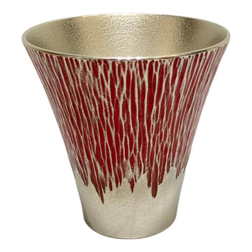 大阪浪華錫器 (オオサカナニワスズキ) タンブラー 赤