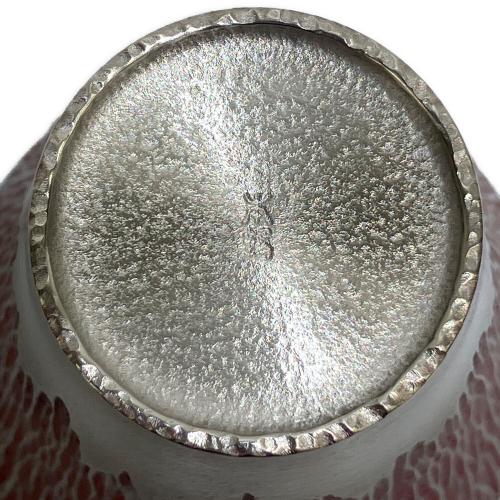 大阪浪華錫器 (オオサカナニワスズキ) タンブラー 赤