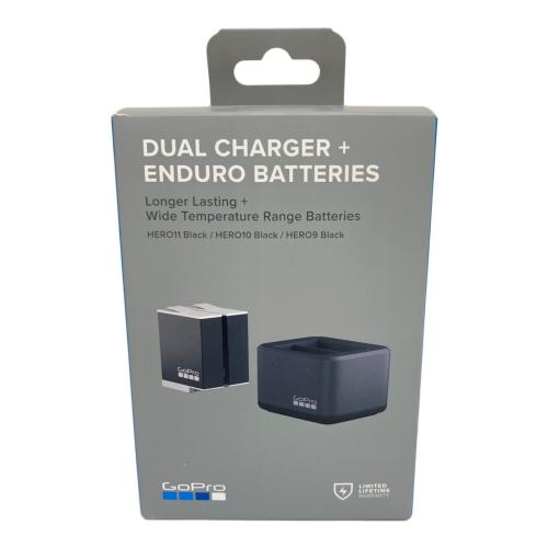 GoPro (ゴープロ) DUAL CHARGER+ENDURO BATTERIES
