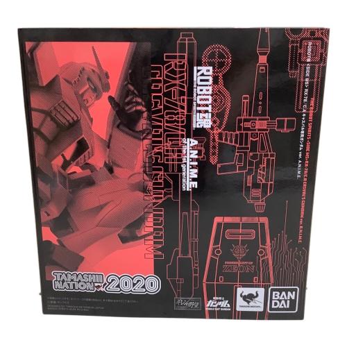 BANDAI (バンダイ) フィギュア ROBOT魂(SIDE MS) RX-78/C.A キャスバル専用ガンダム ver. A.N.I.M.E. 機動戦士ガンダム ギレンの野望