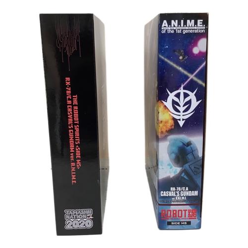 BANDAI (バンダイ) フィギュア ROBOT魂(SIDE MS) RX-78/C.A キャスバル専用ガンダム ver. A.N.I.M.E. 機動戦士ガンダム ギレンの野望