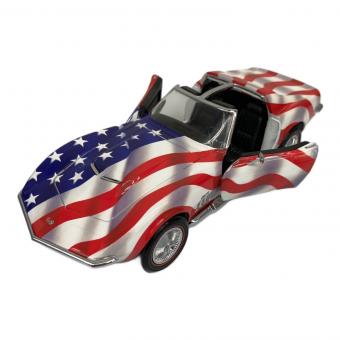 The Franklin Mint (フランクリンミント) ミニカー 1969 Stars and Stripes Corvette Stingray