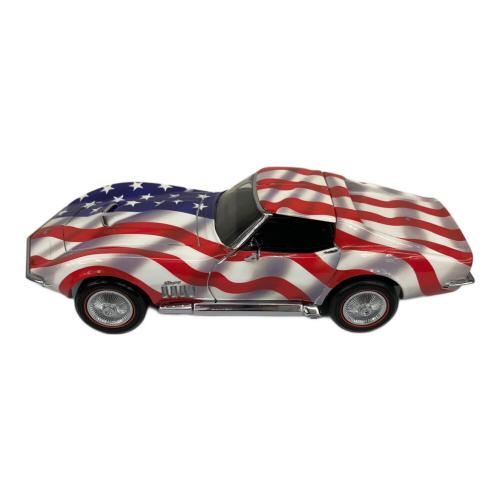 The Franklin Mint (フランクリンミント) ミニカー 1969 Stars and Stripes Corvette Stingray
