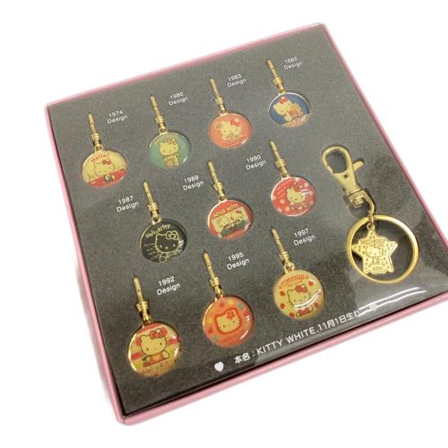 Sanrio (サンリオ) ハローキティ25周年ファスナーアクセサリーセット　キャラクターグッズ