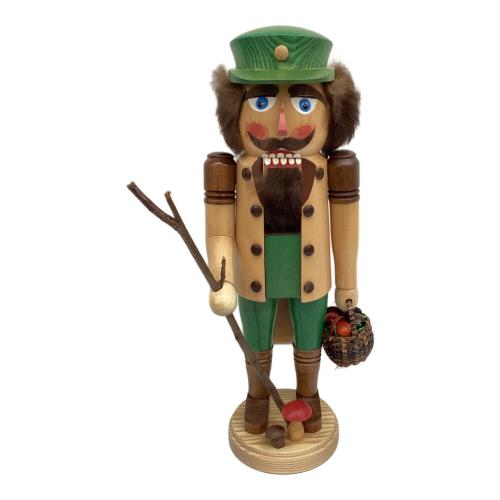 くるみ割り人形 小さなミュージアム インテリア小物 キノコ採り