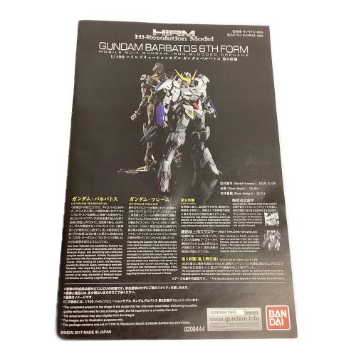 BANDAI (バンダイ) ガンプラ HiRM 1/100 ハイレゾリューションモデル ガンダムバルバトス 第6形態