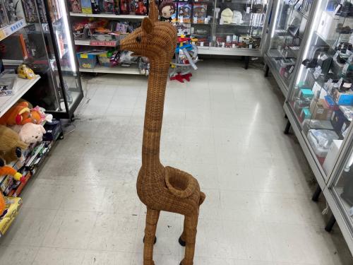 プランターカバー（鉢カバー）キリン ラタン