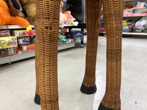 プランターカバー（鉢カバー）キリン ラタン