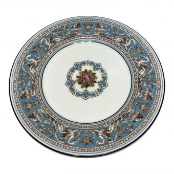 Wedgwood (ウェッジウッド) プレート 18cm フロレンティーン・ターコイズ