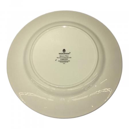 ウエッジウッドアンティーク　エンボスドクィーンズウエア　プレートセット 美品 ウェッジウッド エンボス クイーンズウェア クリーム ラベンダー