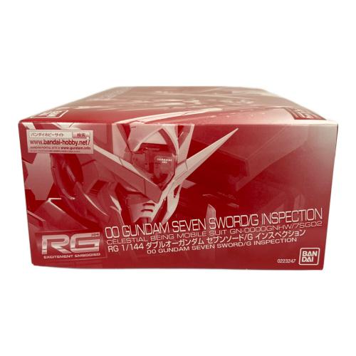 BANDAI (バンダイ) ガンプラ RG 1/144 ダブルオーガンダム セブンソード インスペクション 未使用品