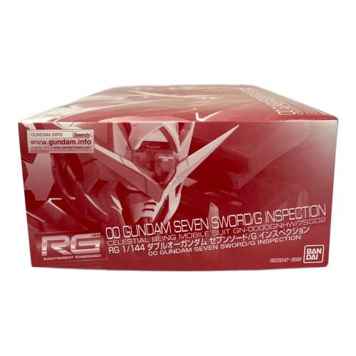 BANDAI (バンダイ) ガンプラ RG 1/144 ダブルオーガンダム セブンソード インスペクション 未使用品