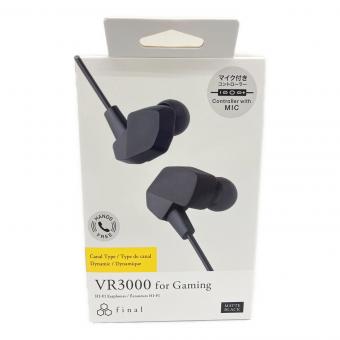 final (ファイナル) 有線ゲーミングイヤホン VR3000 for Gaming