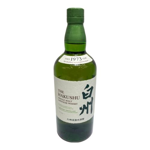 サントリー ジャパニーズウィスキー 700ml 白州 現行ボトル 未開封