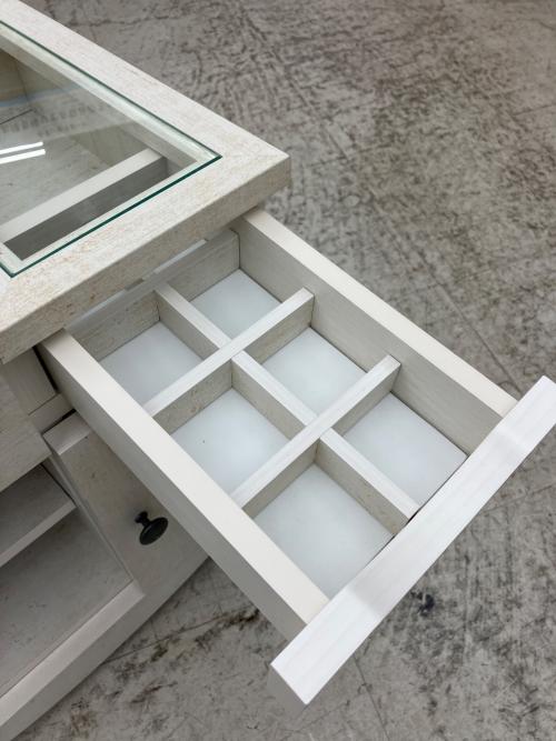 ニトリ リビングドレッサー ホワイト リズバレー