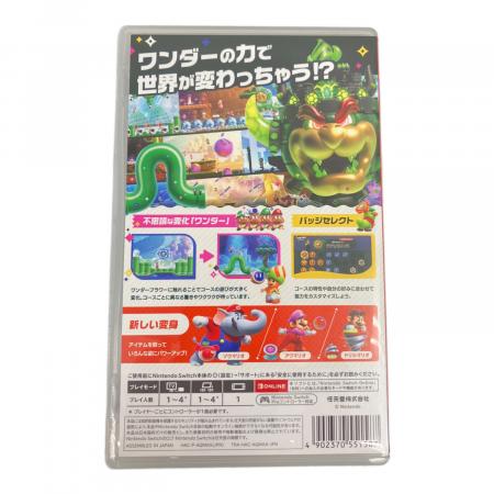 Switch スーパーマリオブラザーズ ワンダー 楽天市場】任天堂 スーパーマリオブラザーズ ワンダー【Switch