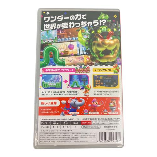 Nintendo (ニンテンドー) Nintendo Switch用ソフト スーパーマリオブラザーズ ワンダー/Switch/HACPAQMXA/A 全年齢対象 CERO A (全年齢対象)