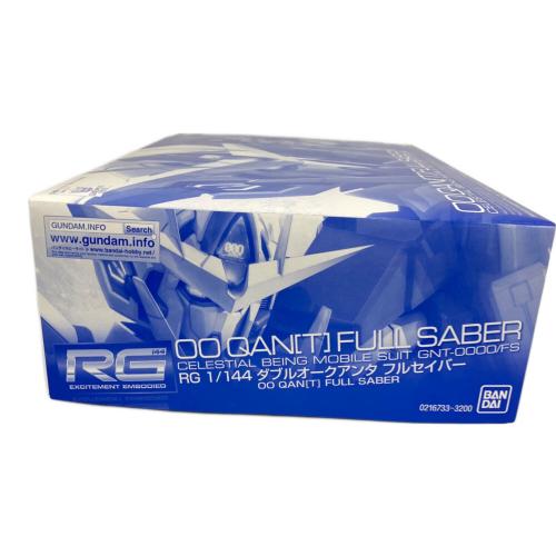 BANDAI (バンダイ) ガンプラ RG1/144 ダブルオークアンタ フルセイバー