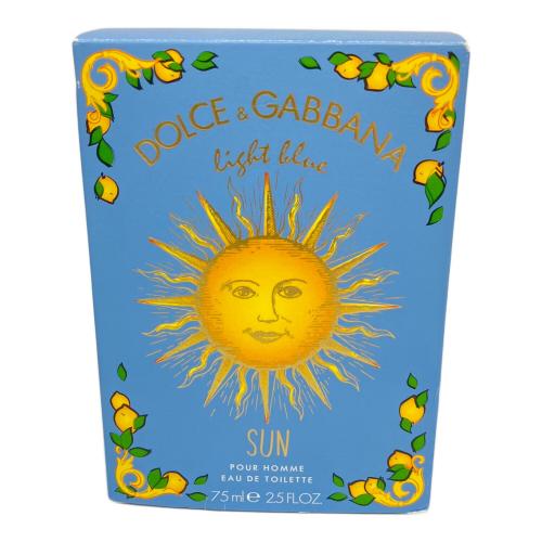 DOLCE & GABBANA (ドルチェ＆ガッバーナ) オードトワレ ライトブルー プールオム サン オードトワレ 75ml 残量80%-99%