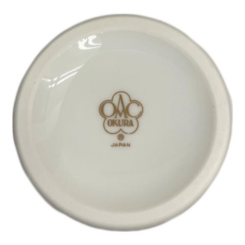 大倉陶園 (オオクラトウエン) 花瓶 ブルーローズ 15cm 未使用品