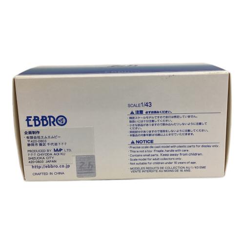 EBBRO (エブロ) ミニカー 1/43 NISSAN GT-R LM NISMO 2015 Le Mans 24 hours