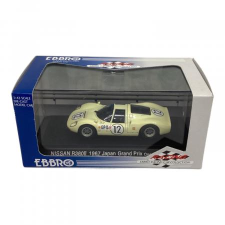EBBRO (エブロ) ミニカー 1/43 Nissan R380II 1967 # 12 Isago Ivory