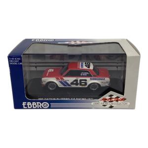 EBBRO (エブロ) ミニカー 1/43 BRE DATSUN BLUEBIRD 510 RACING 1971 SIMONIZ