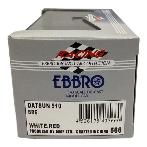 EBBRO (エブロ) ミニカー 1/43 BRE DATSUN BLUEBIRD 510 RACING 1971 SIMONIZ
