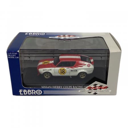 EBBRO (エブロ) ミニカー 1/43 NISSAN CHERRY COUPE TS RACING 1973