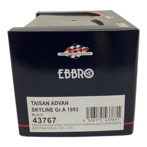 EBBRO (エブロ) ミニカー 1/43 TAISAN ADVAN SKYLINE Gr.A 1993