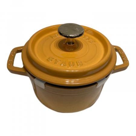 Staub (ストウブ) 鍋 イエロー 14cm ピコ・ココット｜トレファクONLINE