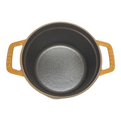 Staub (ストウブ) 鍋 イエロー 14cm ピコ・ココット