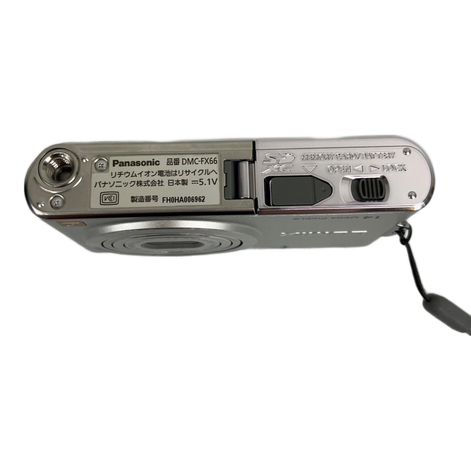 Panasonic (パナソニック) デジタルカメラ DMC-FX66 1410万画素 専用