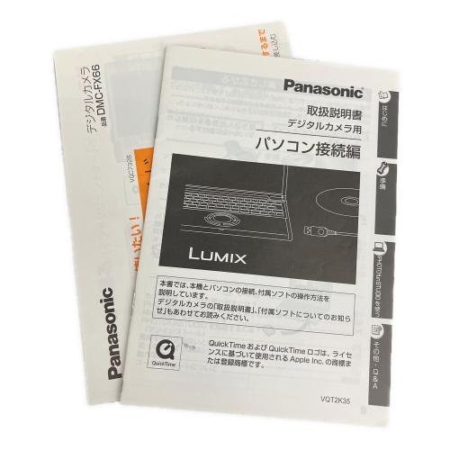 Panasonic (パナソニック) デジタルカメラ DMC-FX66 1410万画素 専用電池 FH0HA006962