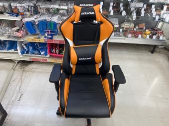 AK Racing (エーケーレーシング) ゲーミングチェア ブラック×オレンジ キャスター付 Pro-X V2