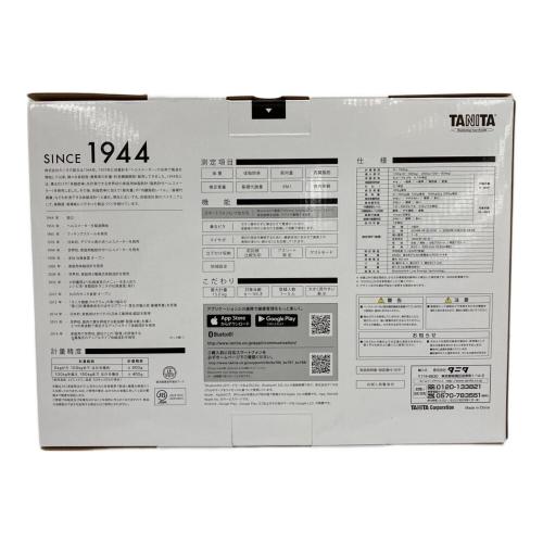 TANITA (タニタ) 体重計 体組成計 BC-768-WH 2024年製