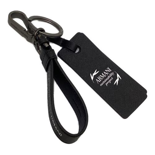 EMPORIO ARMANI (エンポリオアルマーニ) キーリング ブラック Y4R284